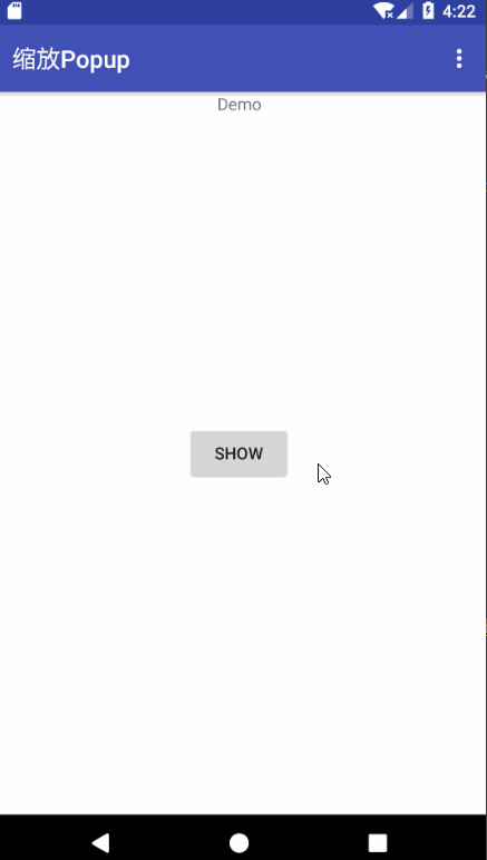 4版本并使用animationhelper,详见文档 oncreateshowanimator 返回一