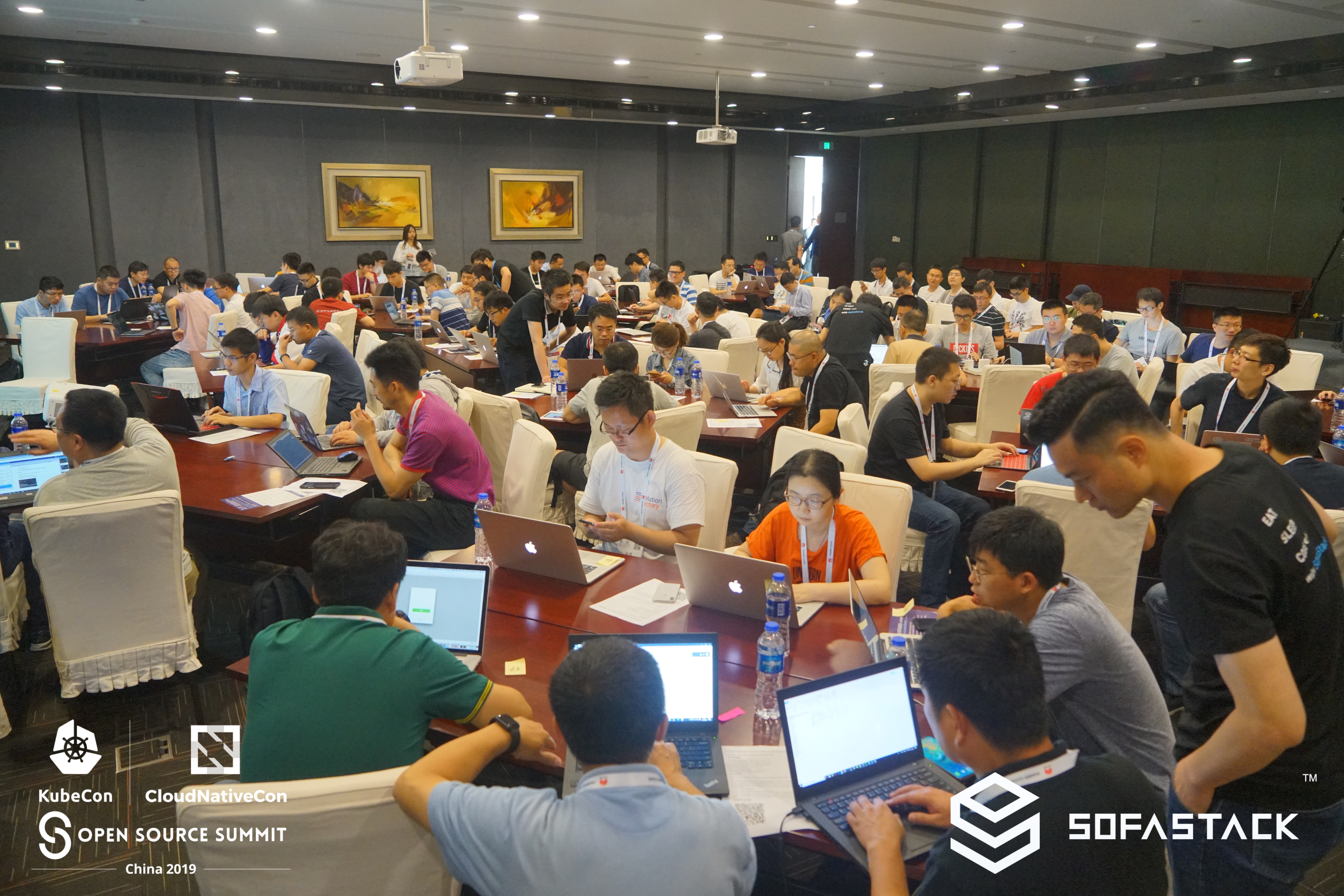 KubeCon 上海同场活动 SOFAStack Cloud Native Workshop 现场图