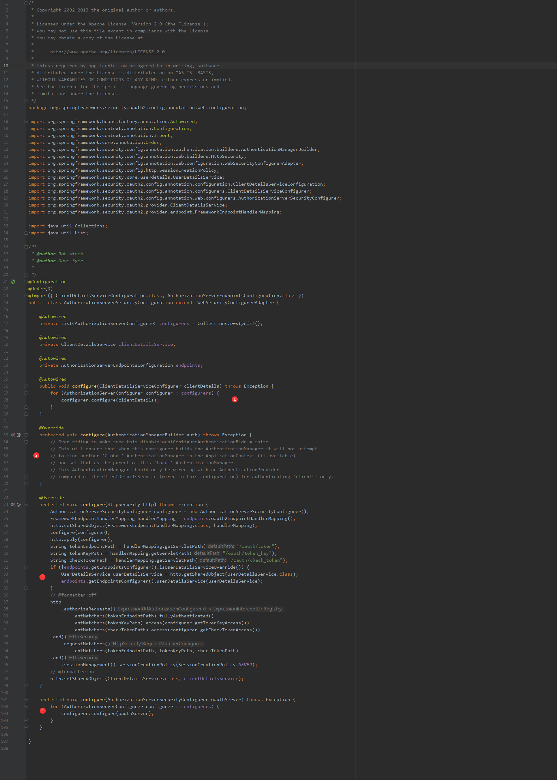避坑指南(三):Spring Security Oauth2框架如何初始化AuthenticationManager 避坑指南(三):Spring Security Oauth2框架如何初始化AuthenticationManager