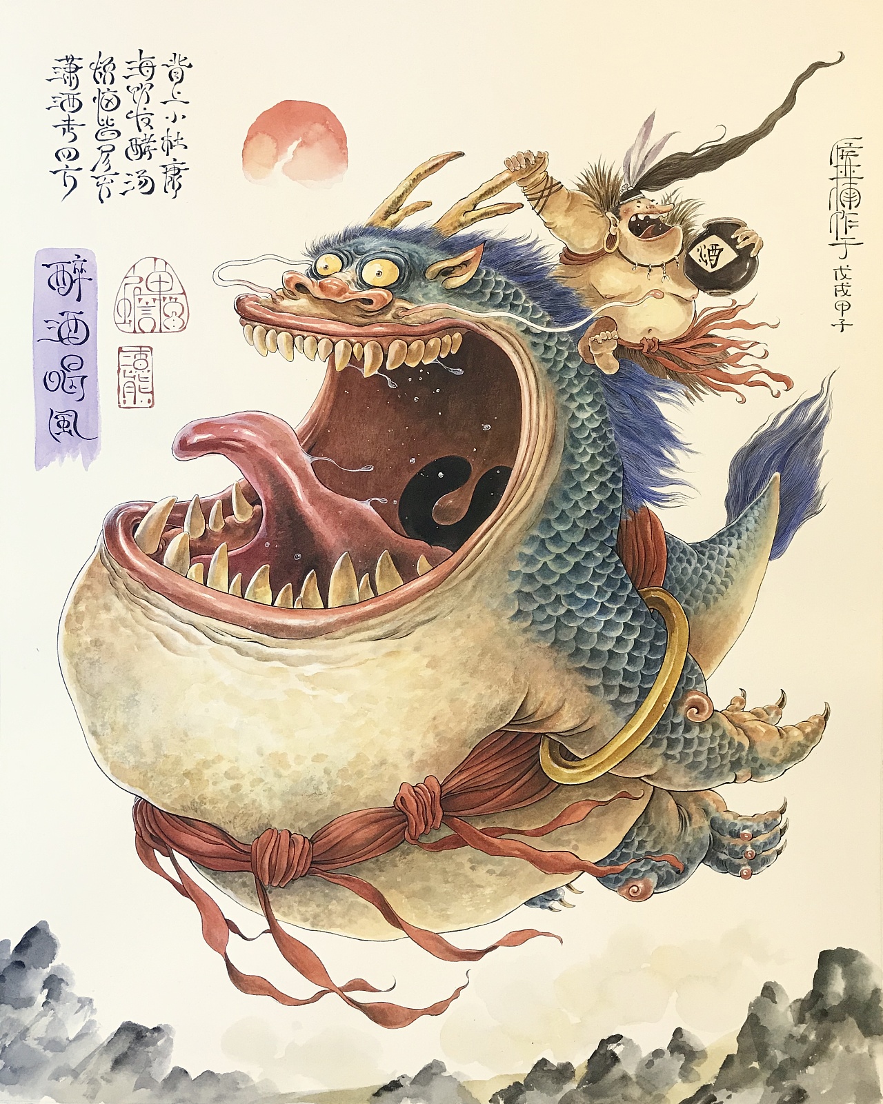 渣熊- 天津中国风插画师 - 公开笔记 - 人类的创造力 · 语雀