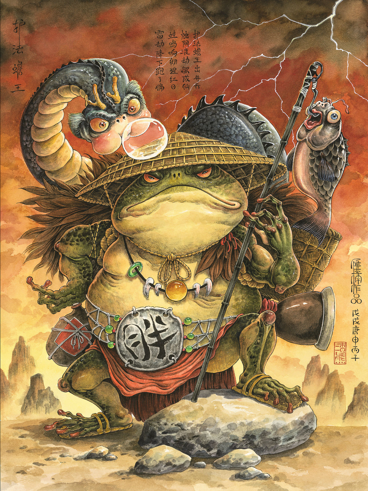 渣熊- 天津中国风插画师 - 公开笔记 - 人类的创造力 · 语雀