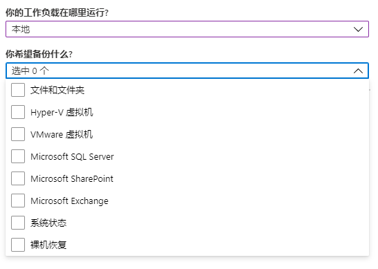 Azure Backup (Azure 备份) 备份虚拟机