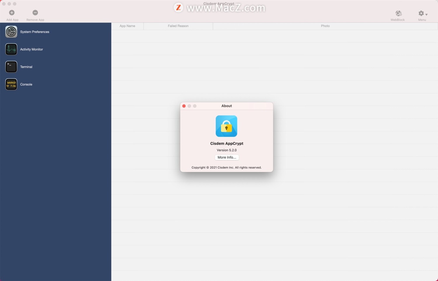Cisdem Appcrypt For Mac 应用加密软件 V5 2 0免激活版 语雀