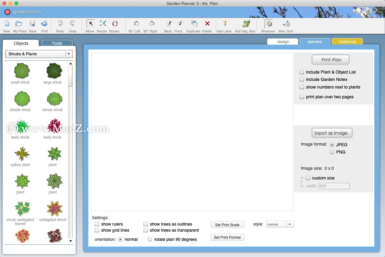 Garden Planner for Mac(园林绿化设计软件)v3.7.76激活版 - 图1