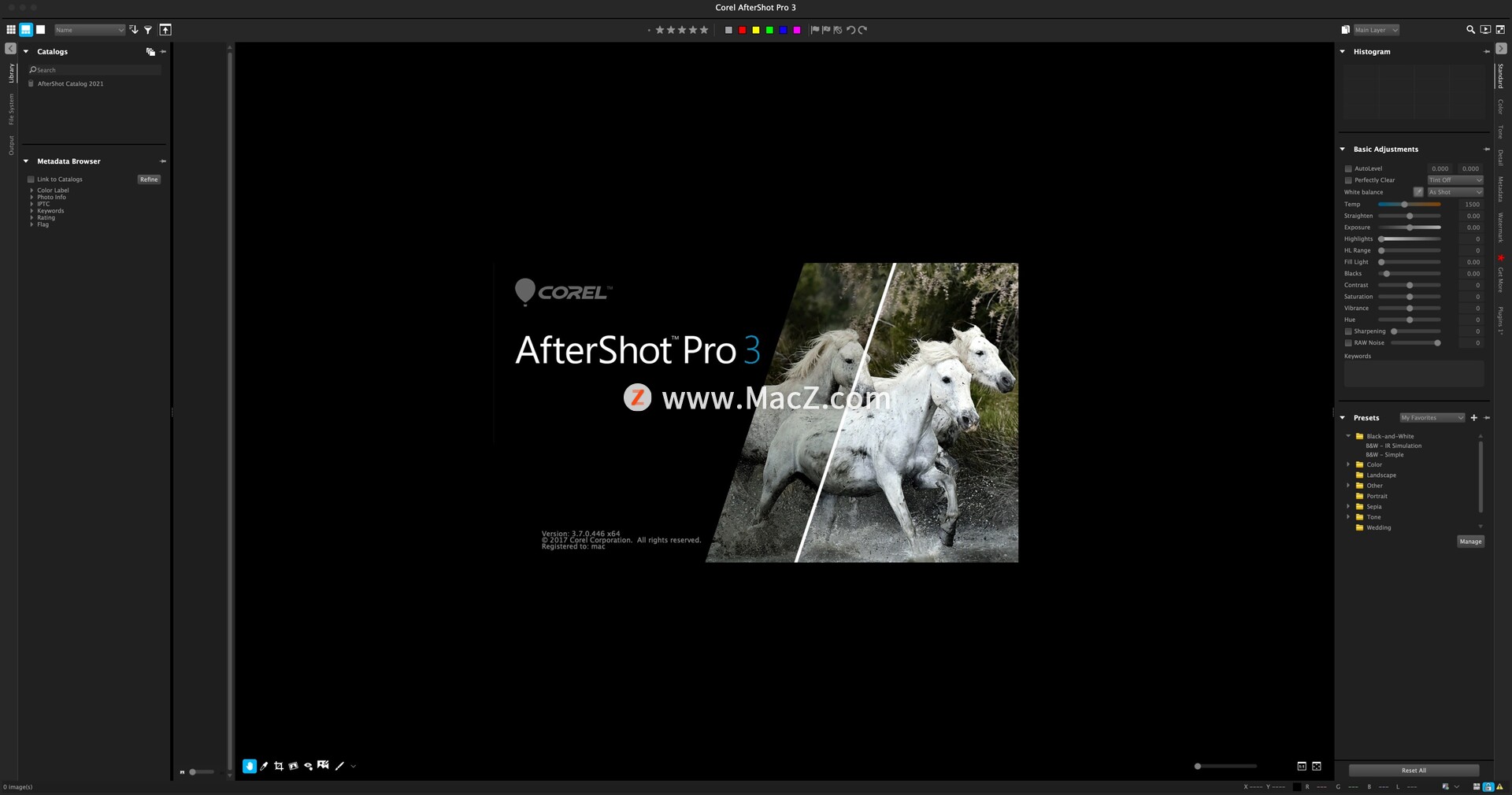 Corel AfterShot Pro for Mac(RAW照片编辑软件)v 3.7.0.446激活版 - 图1