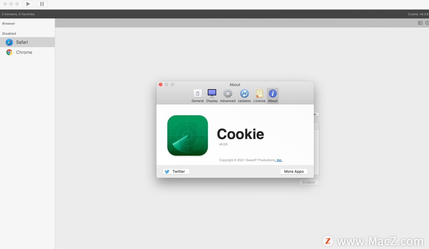 Cookie for Mac(浏览器缓存清理软件)v6.3.6免激活版 - 图1