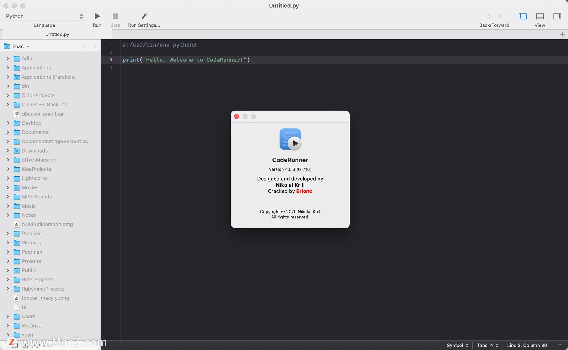 CodeRunner 3 for Mac(Mac编程神器)v4.0.3 - 图1