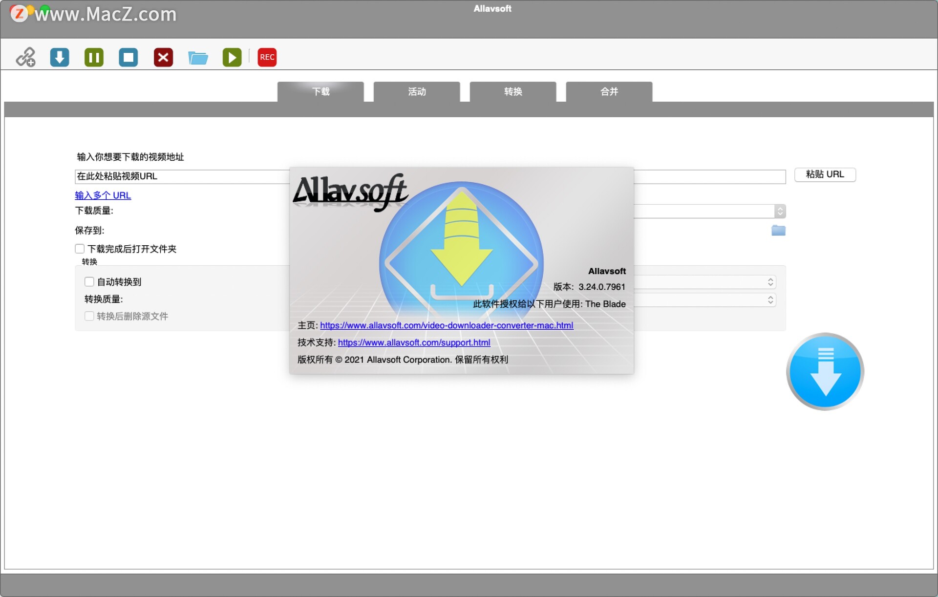 Allavsoft Video Downloader Converter for Mac(视频下载和格式转换)3.24.0.7961 - 图1