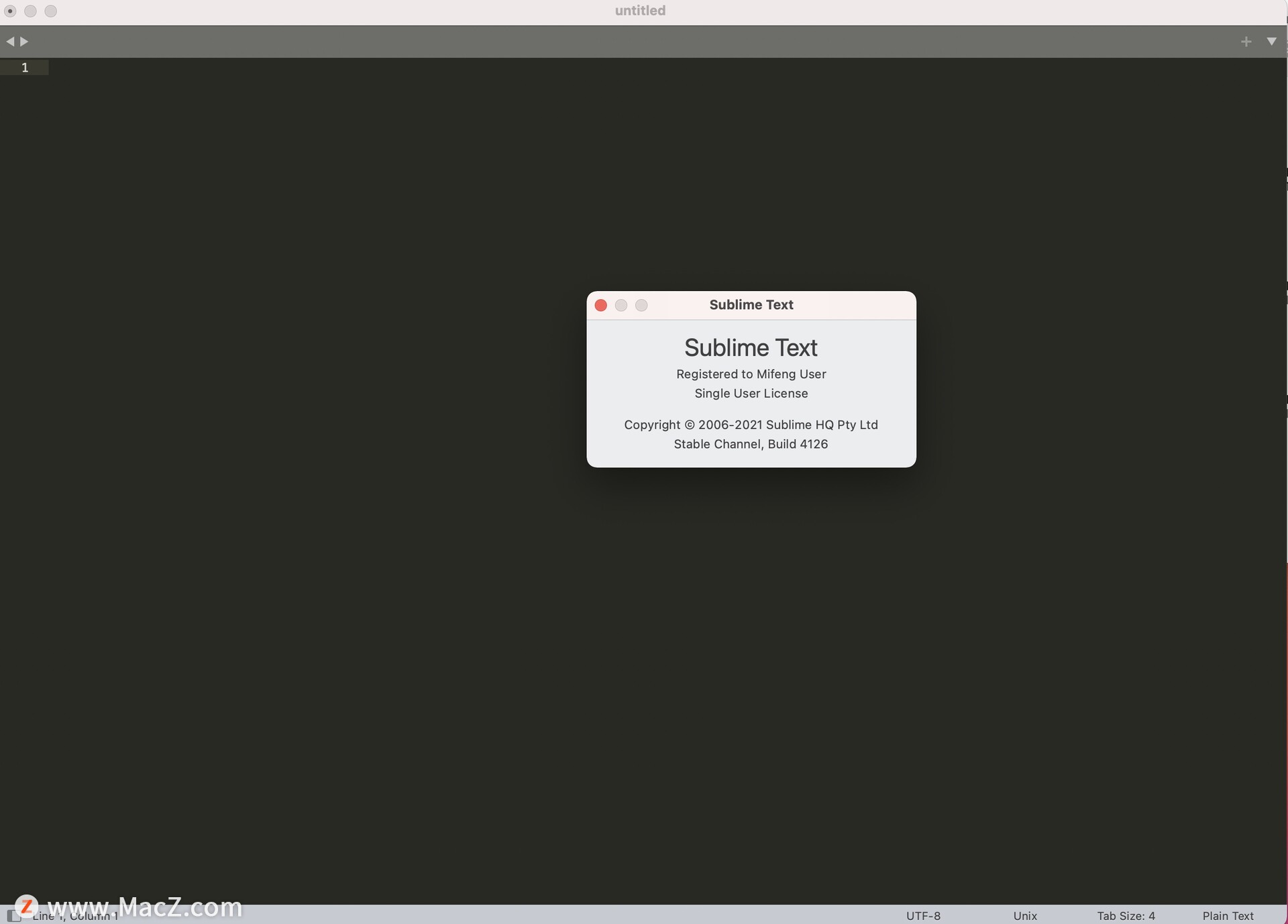 sublime text for Mac(前端代码开发神器)4.0(4126)汉化版 - 图1