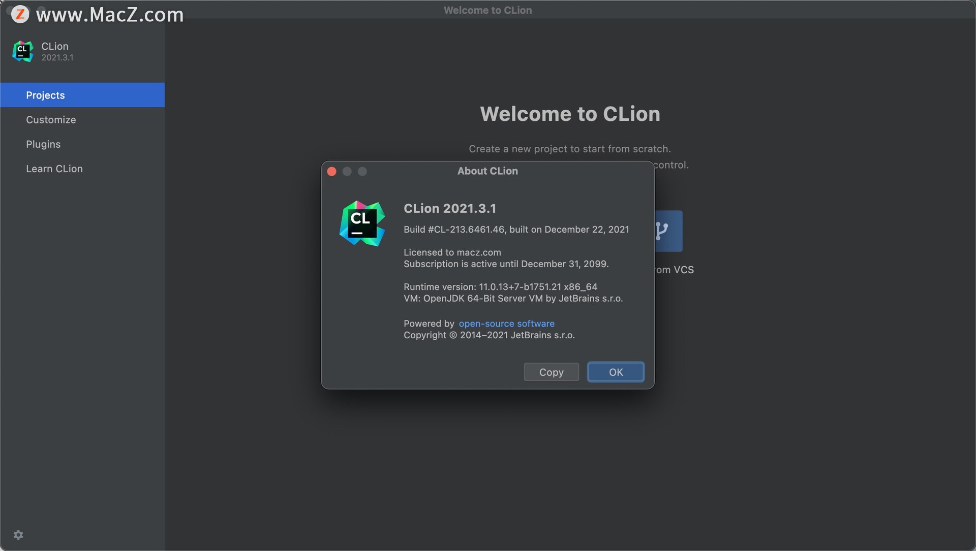 CLion 2021 for Mac(C和C    IDE智能代码编辑器)v2021.3.1 - 图1