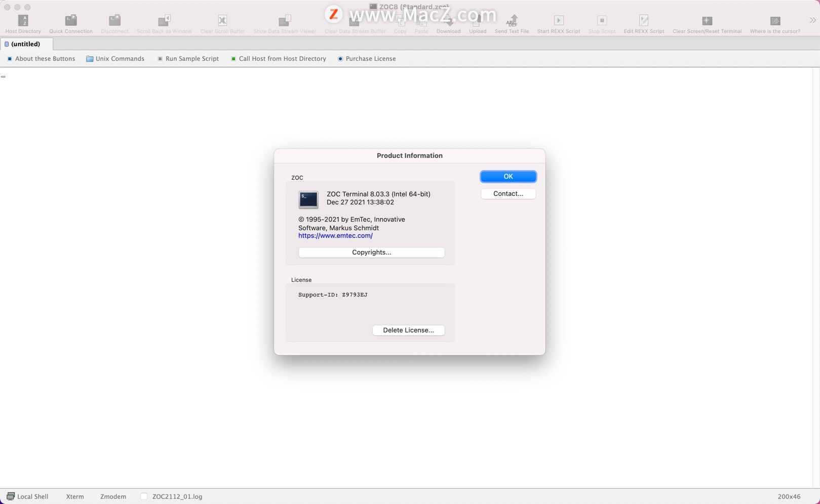ZOC for Mac(最好用的终端仿真器)8.03.3永久激活版 - 图1