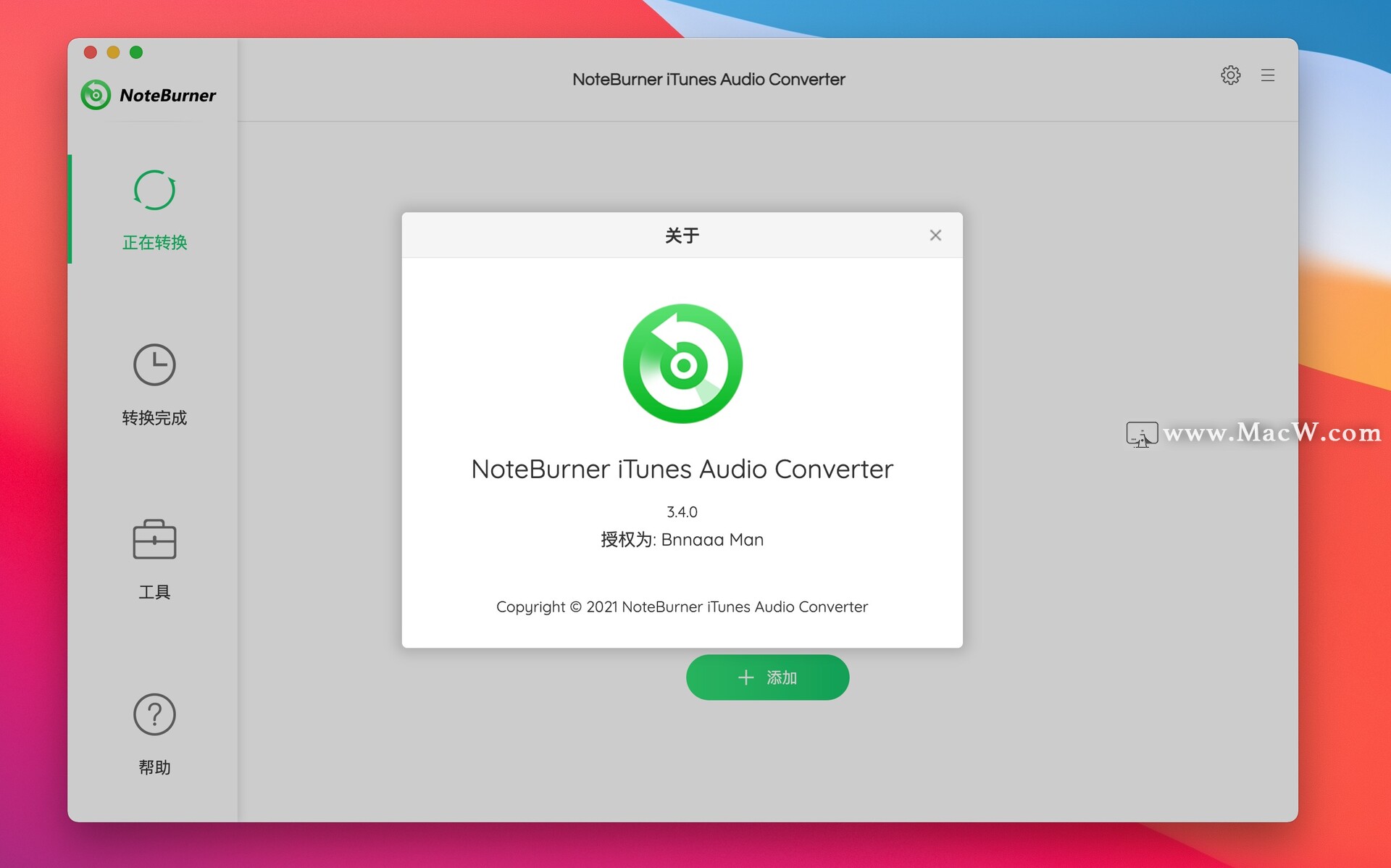 Mac 苹果DRM音频转换器 NoteBurner iTunes DRM Audio Converter 3.4.0 - 图1