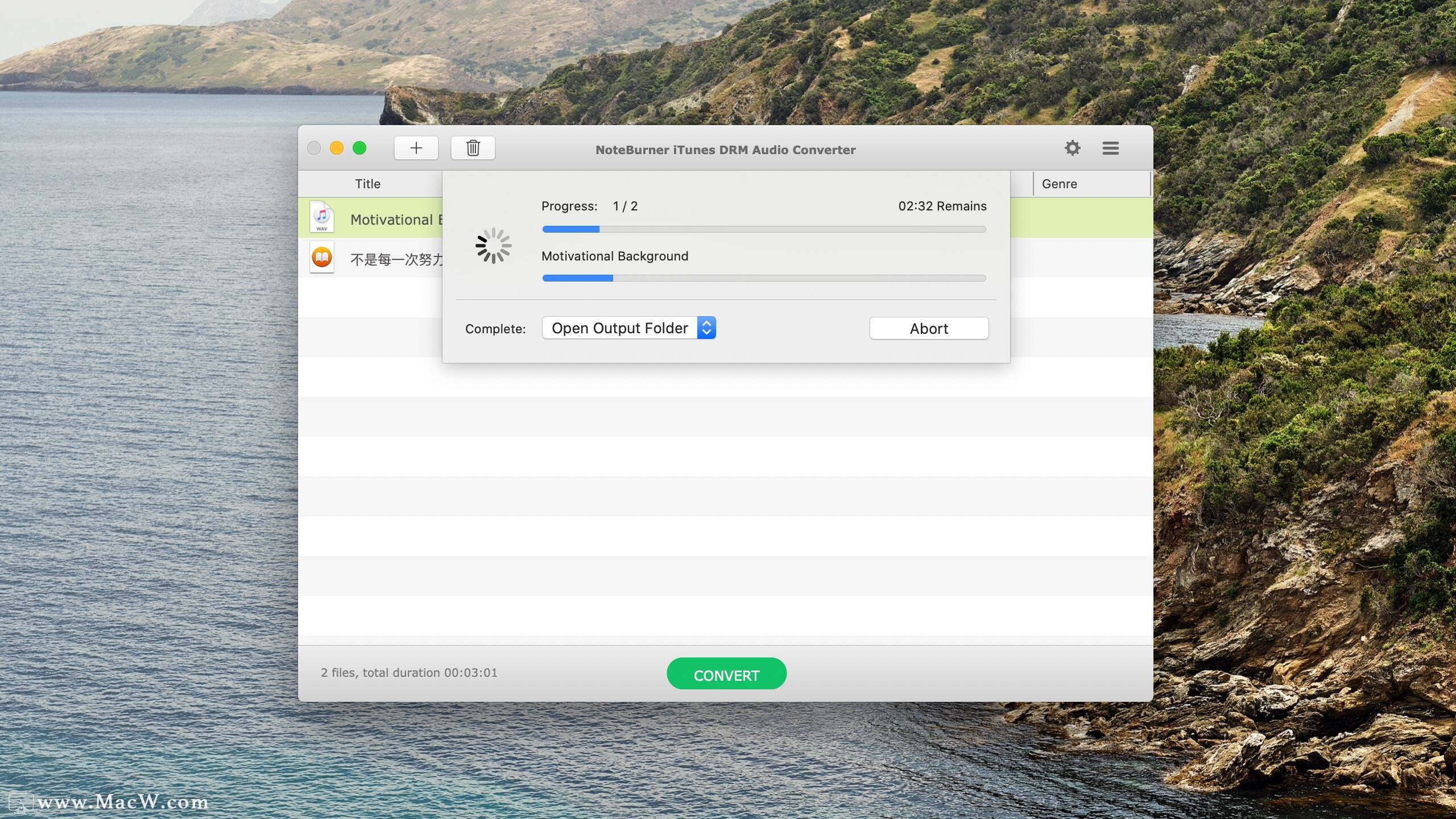 Mac 苹果DRM音频转换器 NoteBurner iTunes DRM Audio Converter 3.4.0 - 图2