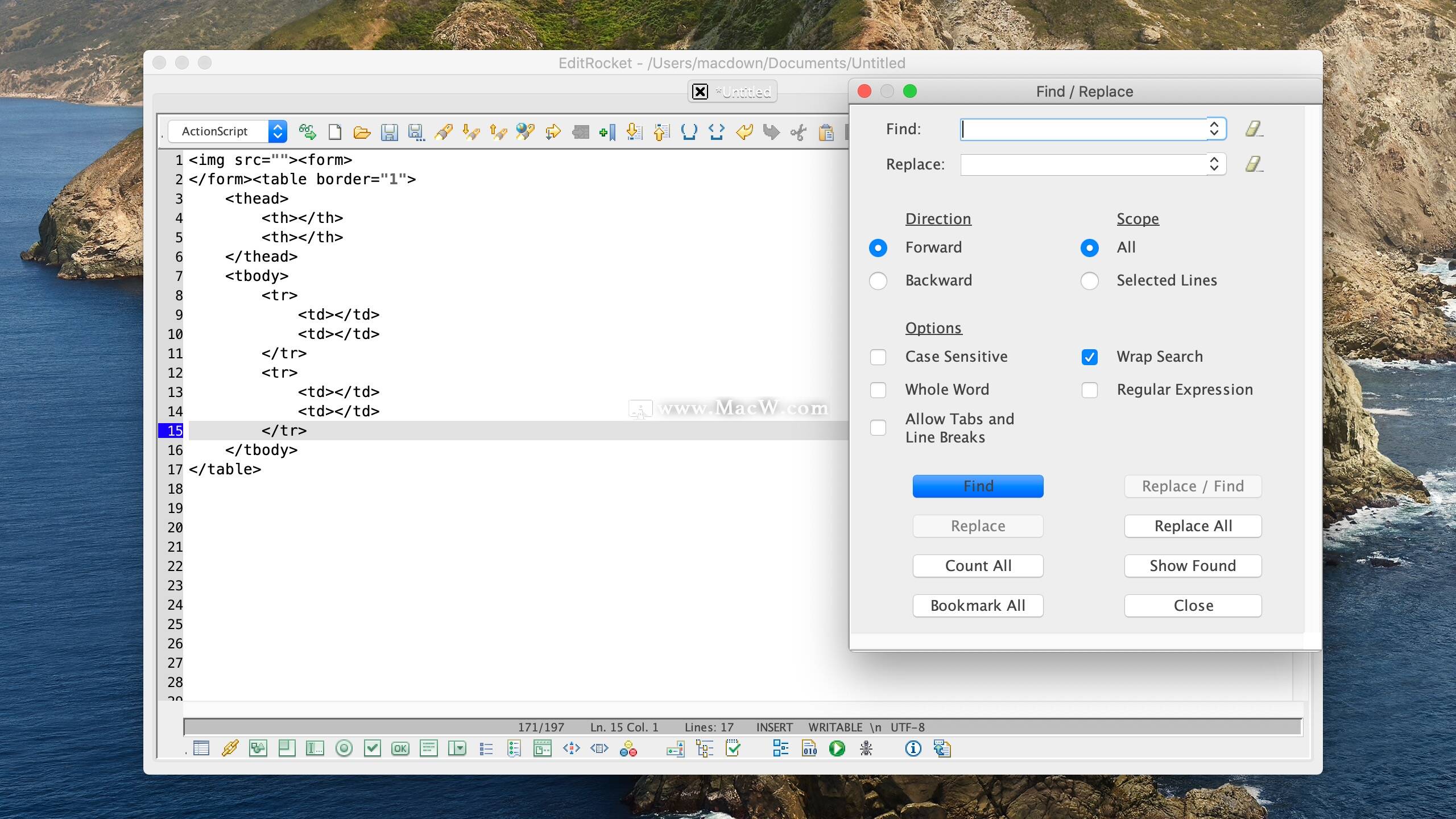 EditRocket for Mac(文本和源代码编辑器)v4.5.10注册激活版 - 图2