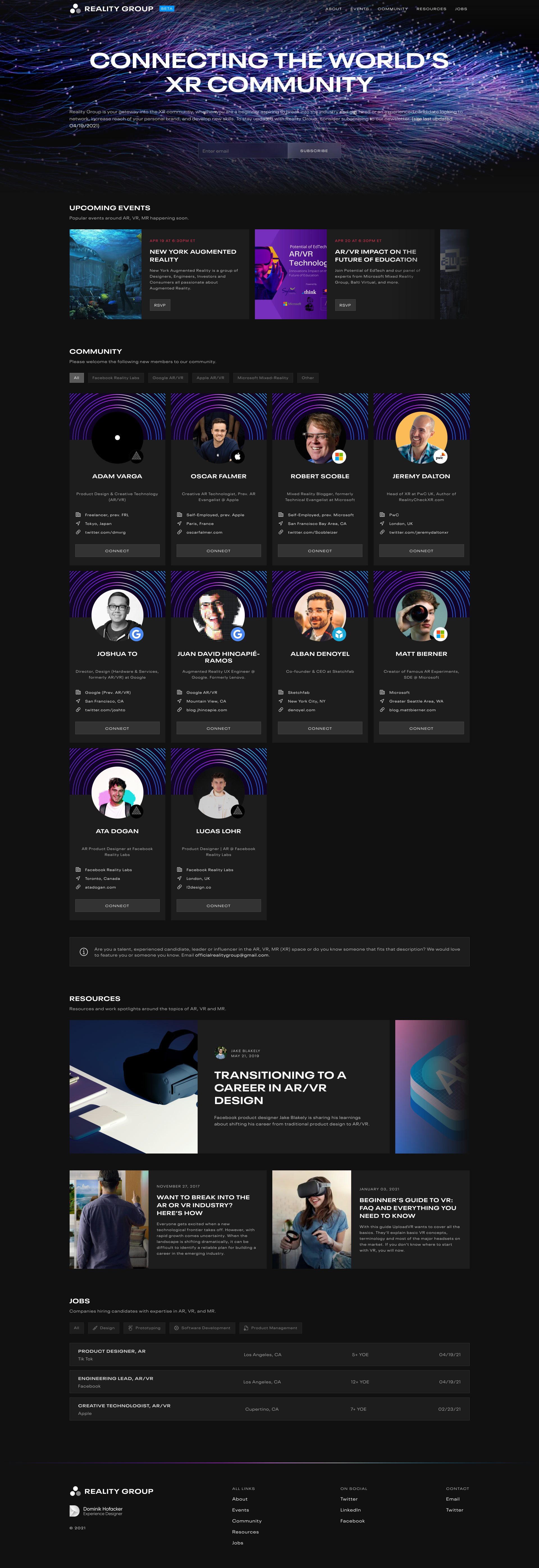 Reality Group  Connecting the worlds AR, VR, MR Community.png