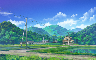 榕树下的男孩和女孩