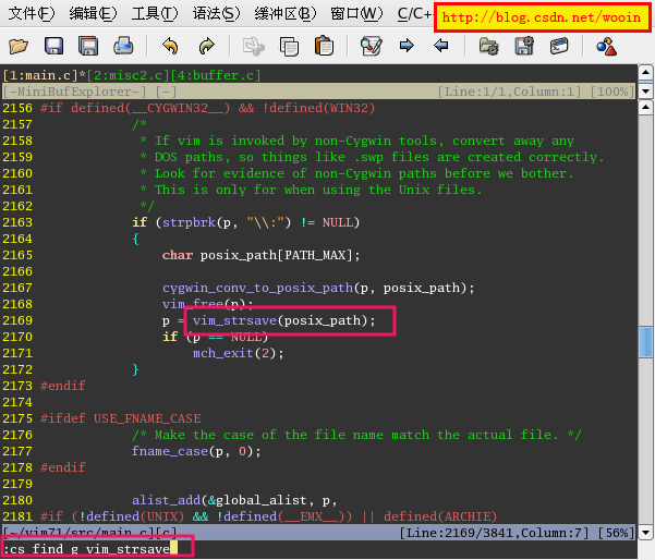 iäi±S)  C/C+ http:/,  2156  2157  2158  2159  2160  2161  2162  2163  2164  2165  2166  2167  2168  2169  2170  2171  2172  2173  2174  If vim is invoked by non-Cvgwin tools, conve  DOS paths, so things like . snp files are cre  c' Look for evidence of non-Cvgwin paths before  This is only for when using the Unix files .  if (strpbrk(p, 