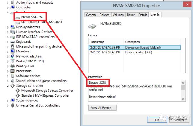 SCSI NVMe SCSI scsi-nvme-scsi