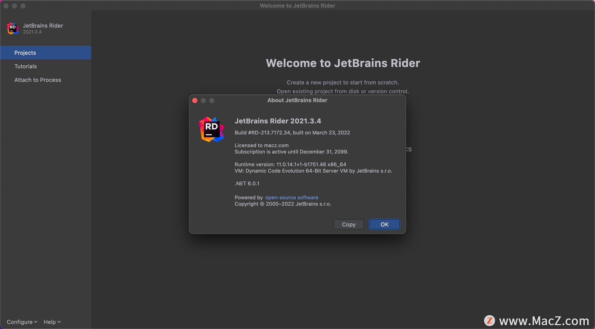 JetBrains Rider 2021中文版 跨平台.NET IDE集成开发软件 - 图1