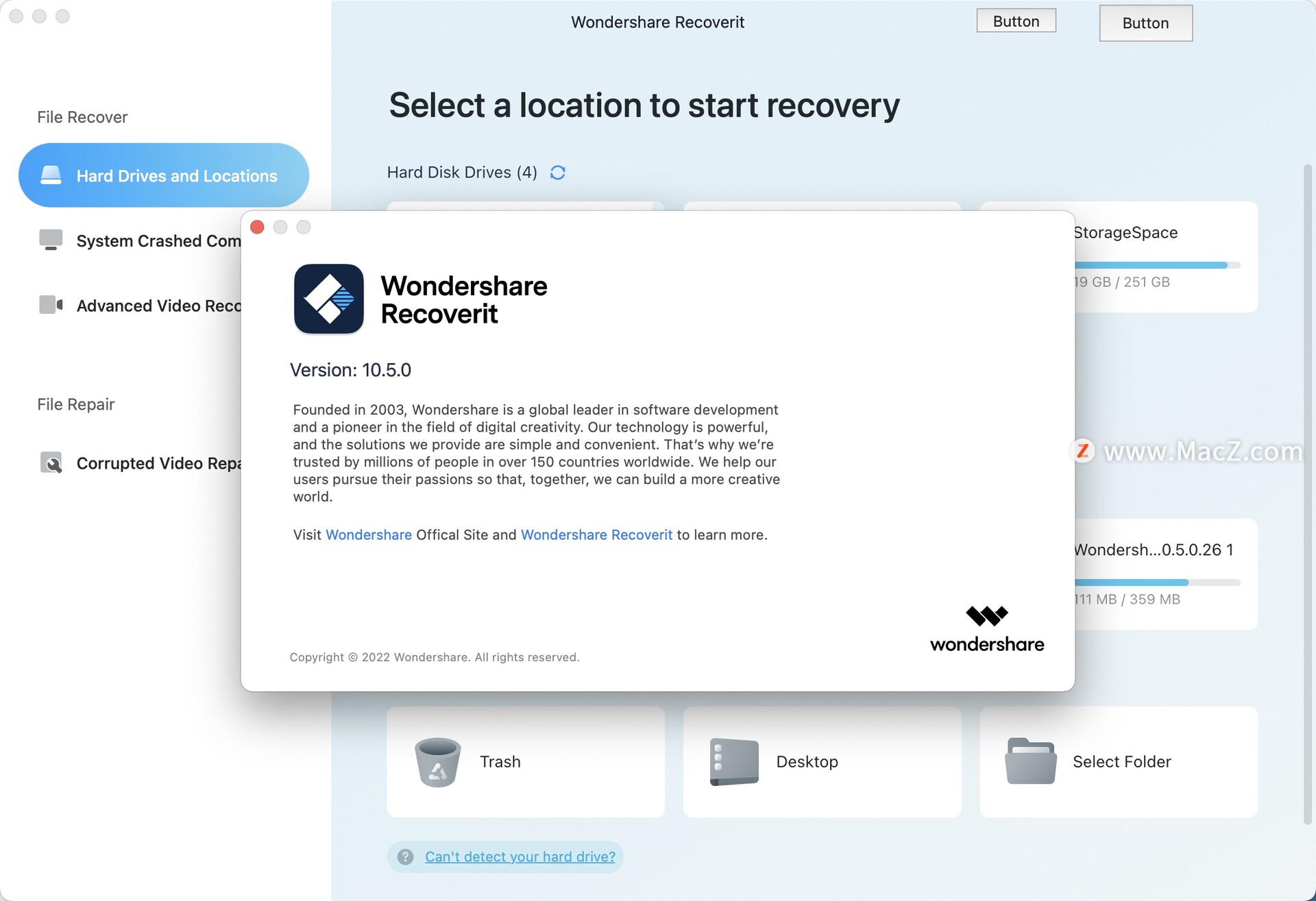 Wondershare Recoverit for Mac(万兴数据恢复软件)10.5.0 - 图1