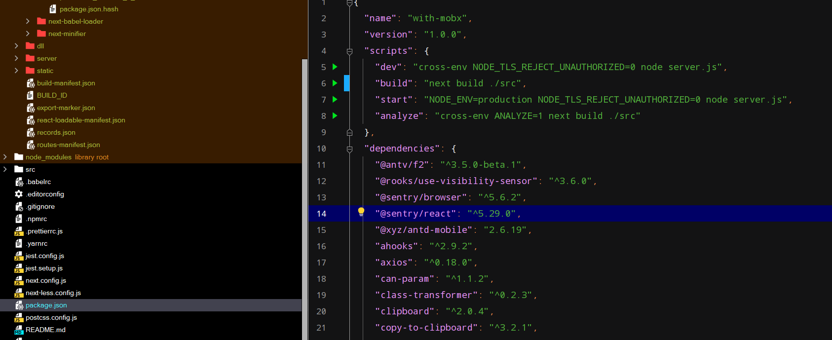 package.json package.json