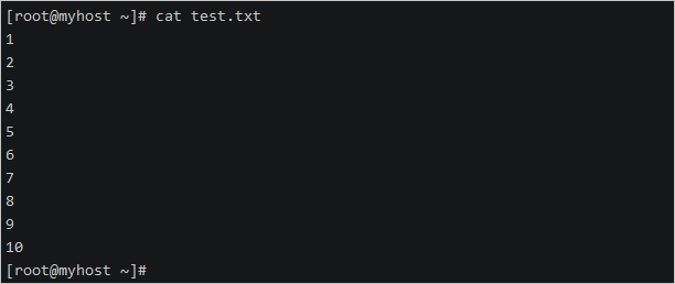 linux文本文件处理命令