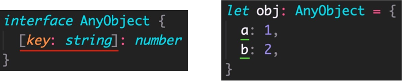 这个图片里面可以出现任意个属性类型为number的变量