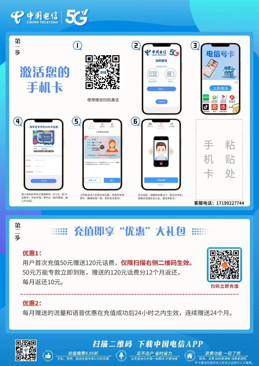 电信新协力卡29元135G+100分钟（无禁区发货，自主激活）(图1)