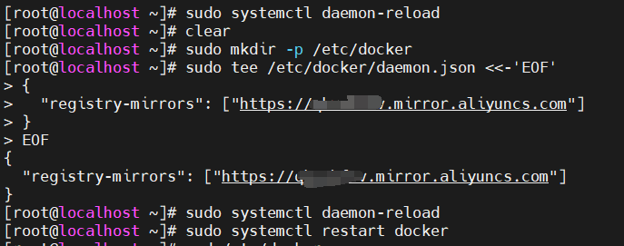 docker-配置镜像服务