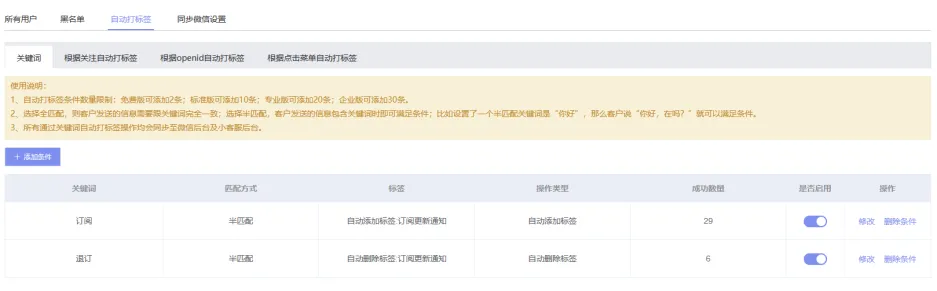 公众号助手如何设置模板消息使用指南