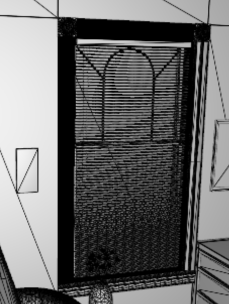 窗框的三角形过小 窗框的三角形过小