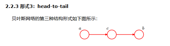 给定c的条件下，ab条件独立