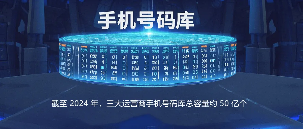 图片中包含“手机号码库，截至 2024 年，三大运营商手机号码库总容量约 50 亿个”_副本.png