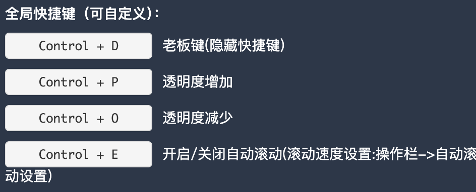 番茄小说与晋江文学城快捷键