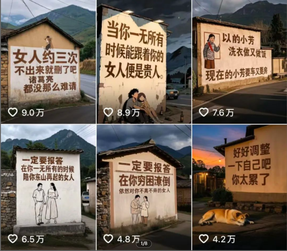 6.19丨项目丨用AI打造百万爆款文案墙视频，抖音情感扎心语录文案号，手把手教你制作