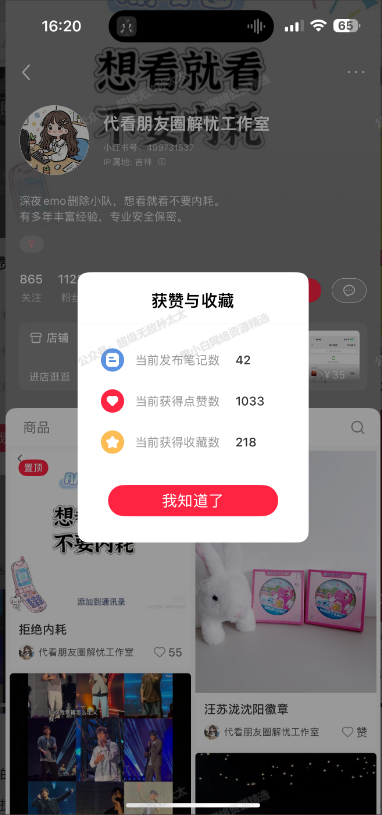 199群分享：小红书选品之帮看朋友圈