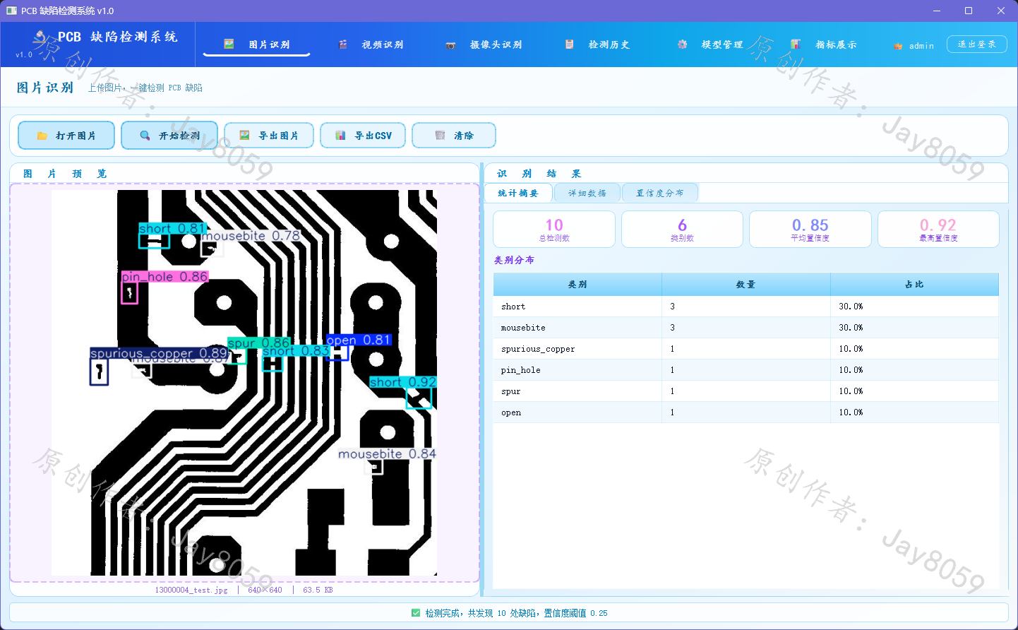 基于 YOLOv8 的PCB缺陷检测系统
