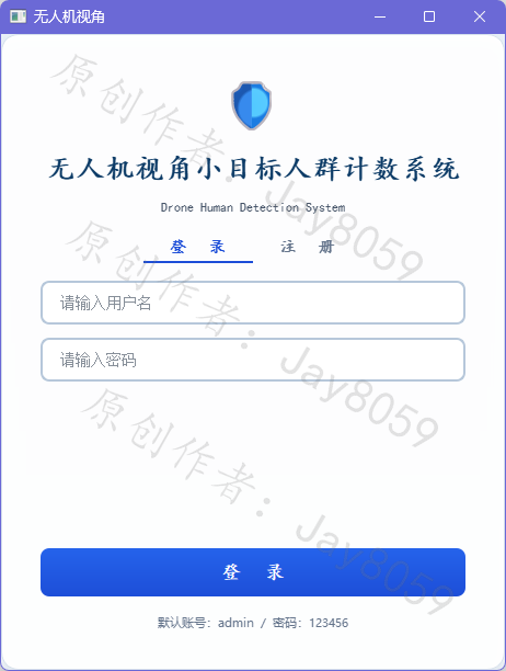 无人机视角下小目标人群计数系统项目截图1