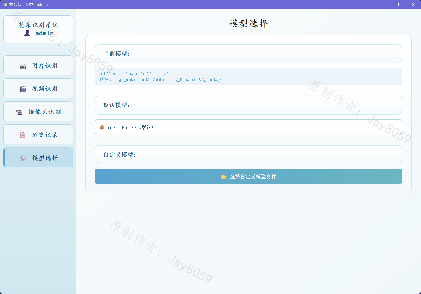 基于 MobileNet 的花朵识别系统项目截图5