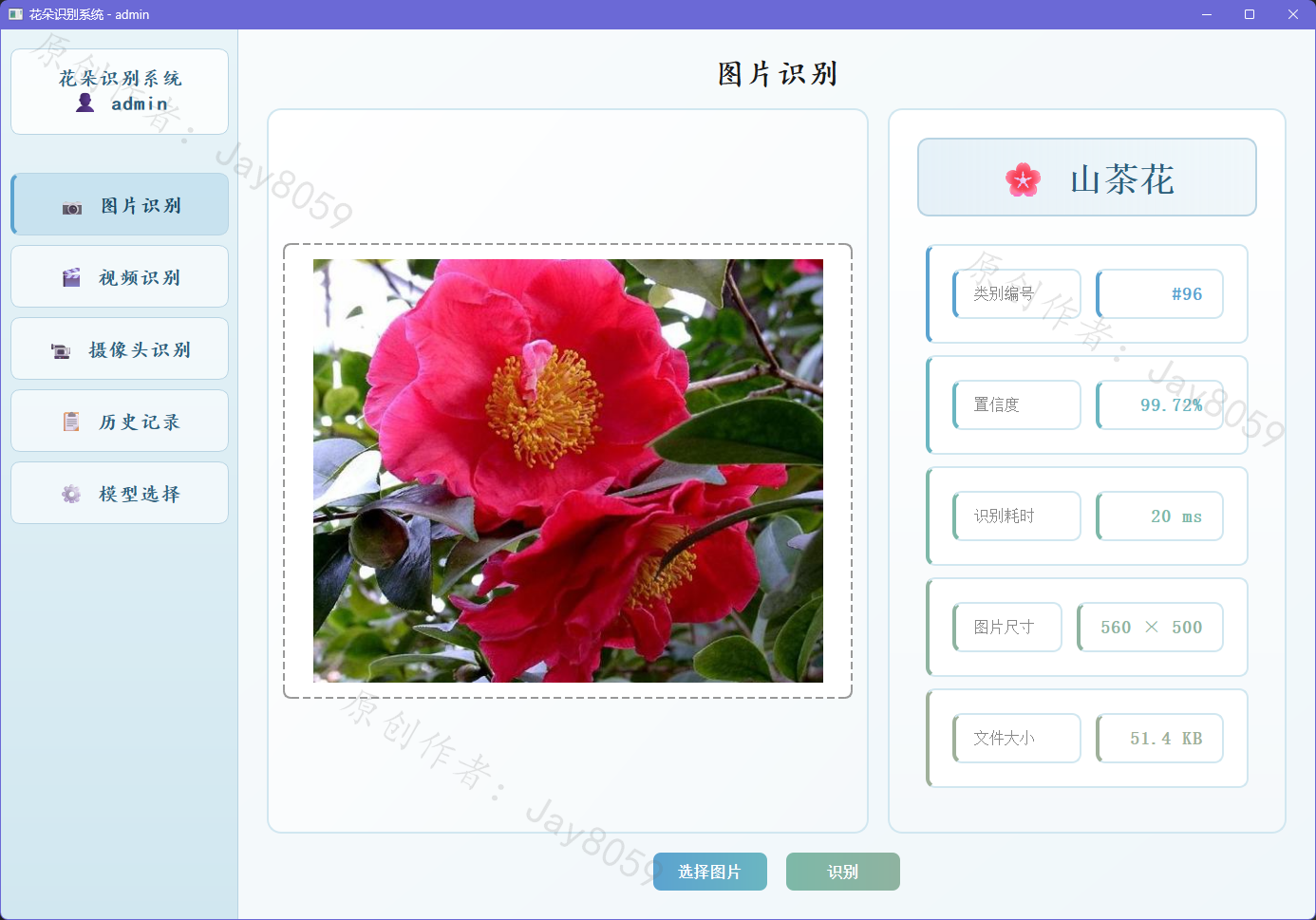 基于 MobileNet 的花朵识别系统