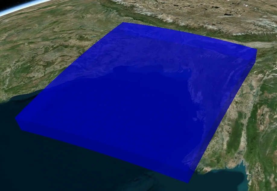 Cesium Primitive绘制面效果