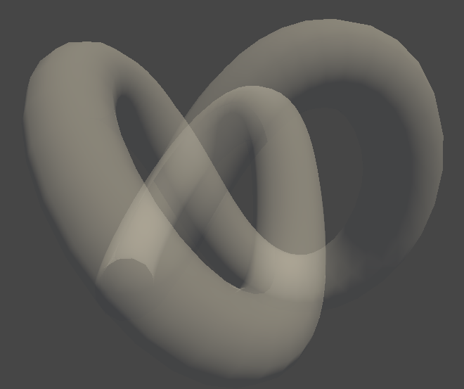 用上面的Shader渲染Knot模型得到的效果
