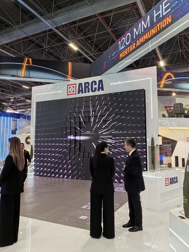 Robotic-250 deployed by Spectrum Creative at SAHA EXPO Turkey. Robotic-250 deployed by Spectrum Creative at SAHA EXPO Turkey.